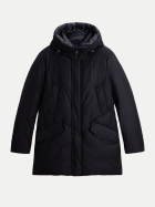 WOOLRICH Wollparka Loro-Piana 3989-meltonblue bei Robert Ley