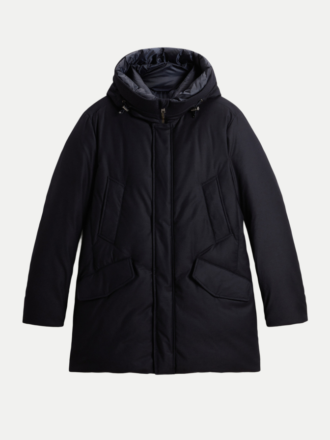 WOOLRICH Wollparka Loro-Piana bei Robert Ley