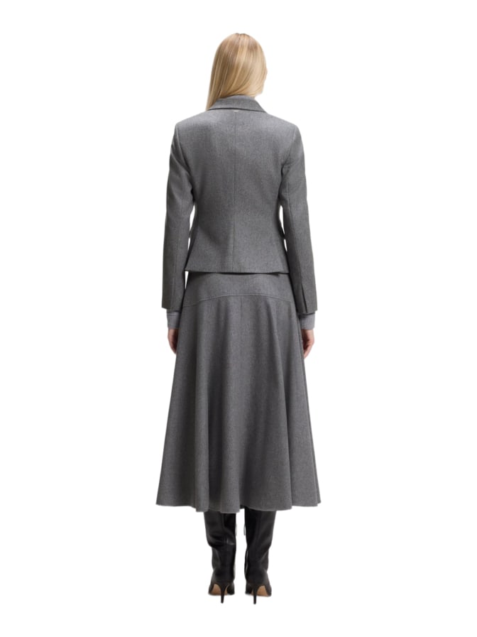 BOSS Black Slim-Fit Blazer Jia aus meliertem Flanell bei Robert Ley