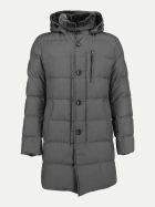 Gimo's Daunenmantel in Techno-Flanell 090silver bei Robert Ley
