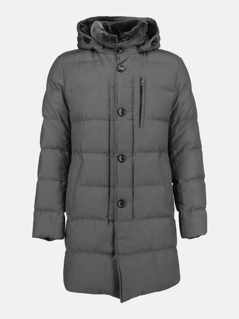 Gimo's Daunenmantel in Techno-Flanell bei Robert Ley
