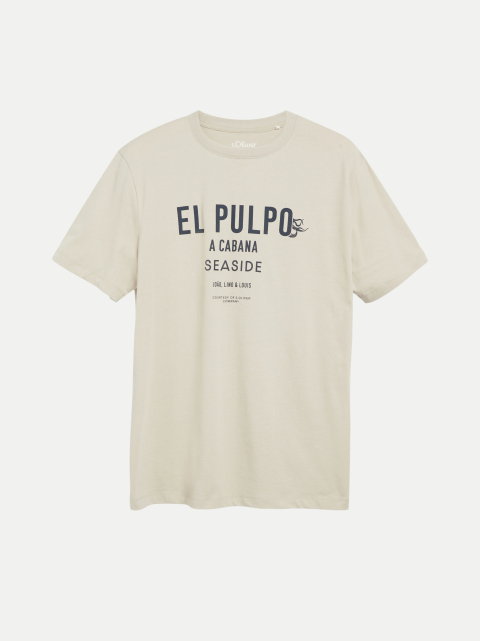 s.Oliver RED LABEL T-Shirt mit El Pulpo Artwork bei Robert Ley