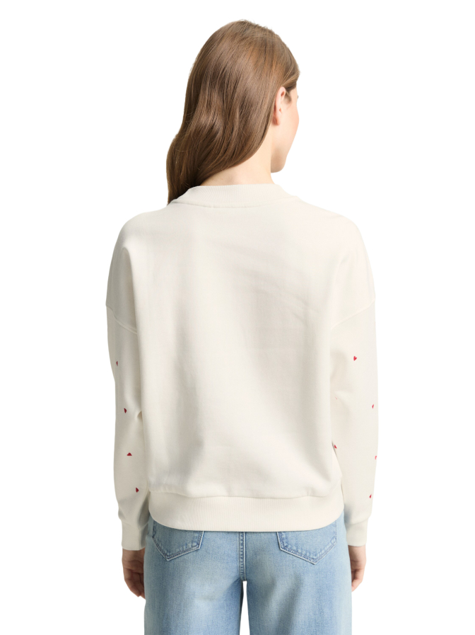 Tom Tailor Denim Sweatshirt mit Stickerei bei Robert Ley