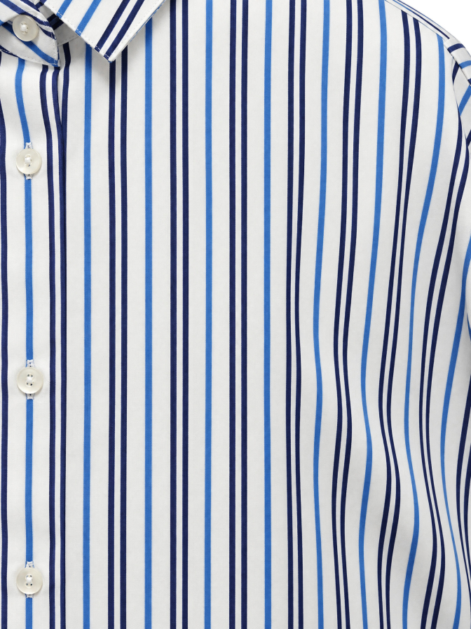 Insieme Hemdbluse mit Streifen-Muster bei Robert Ley