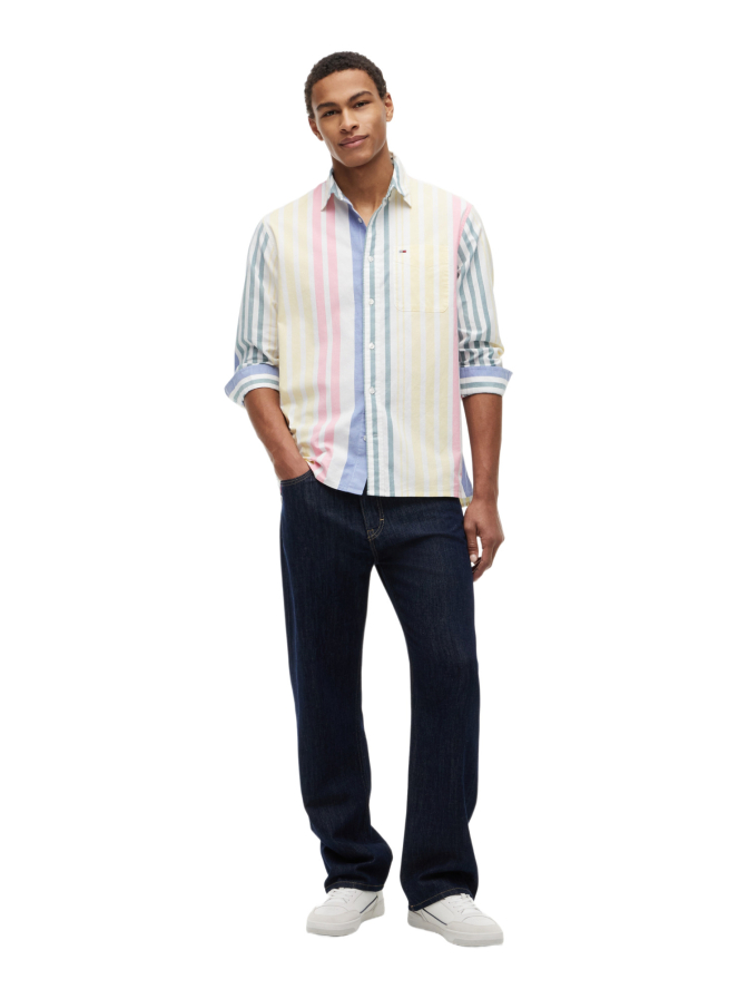 Tommy Jeans Oxfordhemd mit Streifenmuster bei Robert Ley