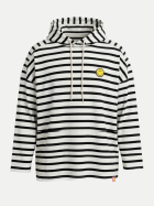 The Shirt Project Hoodie Smile Gestreift 1950-10812 offwhite-navy bei Robert Ley