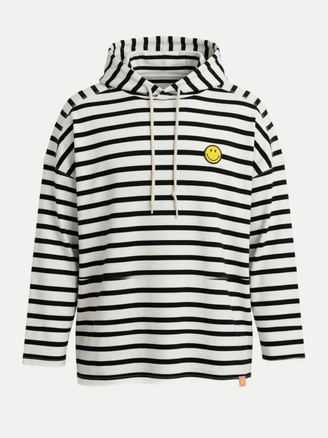 The Shirt Project Hoodie Smile Gestreift bei Robert Ley