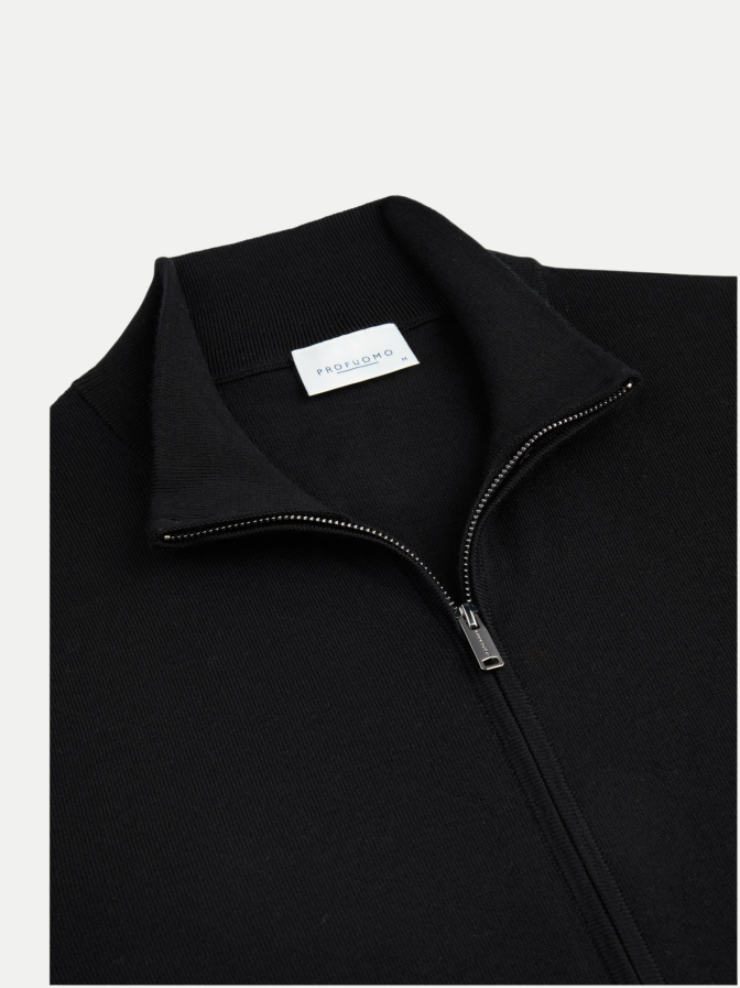 PROFUOMO Full-Zip Strickjacke aus Wolle bei Robert Ley