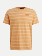 PME Legend T-Shirt mit Streifenmuster 2015-Gold Earth bei Robert Ley