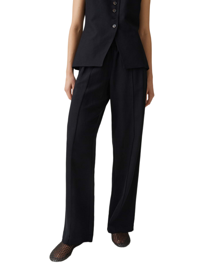 Opus Pants Wide Leg Hose Malotta natural bei Robert Ley