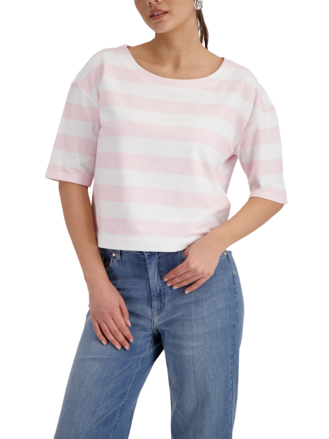 Monari Sweatshirt mit Streifenmuster bei Robert Ley