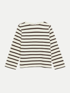 s.Oliver RED LABEL Sweatshirt mit Streifen 89G2-BROWN bei Robert Ley