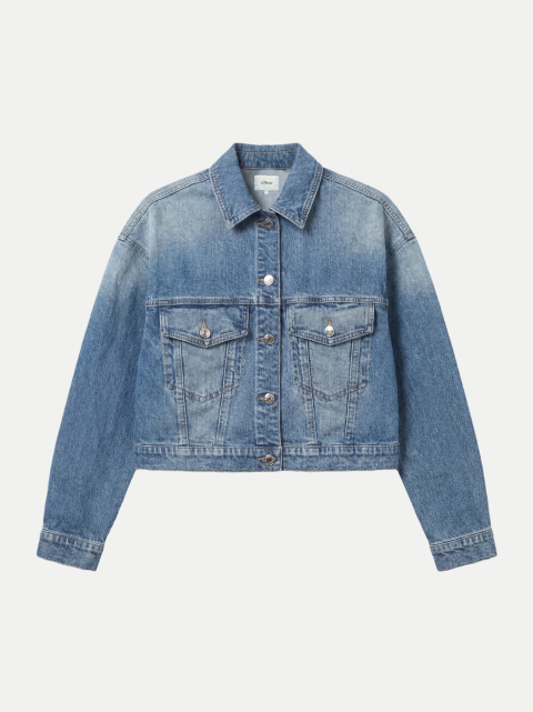 s.Oliver RED LABEL s.Oliver x Heidi Klum: Jeansjacke mit Knopfleiste bei Robert Ley