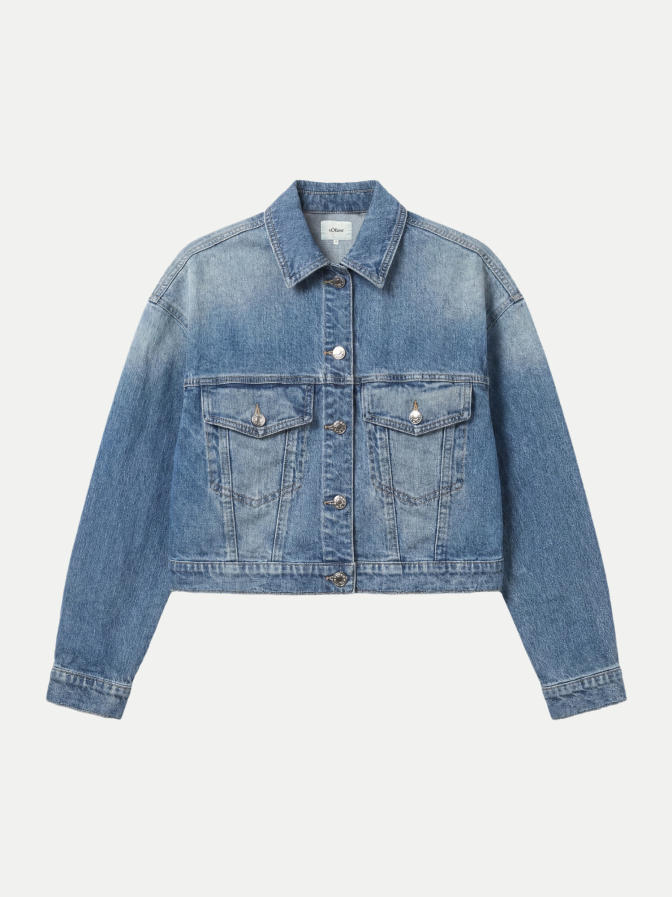 s.Oliver RED LABEL s.Oliver x Heidi Klum: Jeansjacke mit Knopfleiste bei Robert Ley