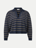 Drykorn Poloshirt PIRILL mit V-Ausschnitt 3000-blau bei Robert Ley