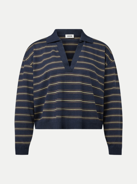 Drykorn Poloshirt PIRILL mit V-Ausschnitt bei Robert Ley