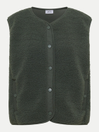 Cecil Teddy-Weste 17798-dried olive green bei Robert Ley
