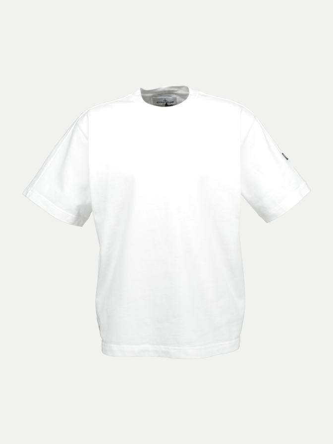 STONE ISLAND Halbarm-Sweatshirt mit Logo-Patch bei Robert Ley
