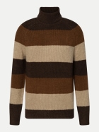 Strellson Strickpullover Bosse-STR 204-Dark Brown 204 bei Robert Ley