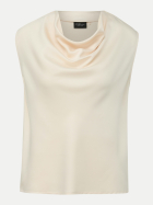 s.Oliver BLACK LABEL Ärmellose Satin-Bluse 0406-WHITE bei Robert Ley