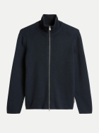 Marc O'Polo Strickjacke Milano 4131-Dark Navy bei Robert Ley
