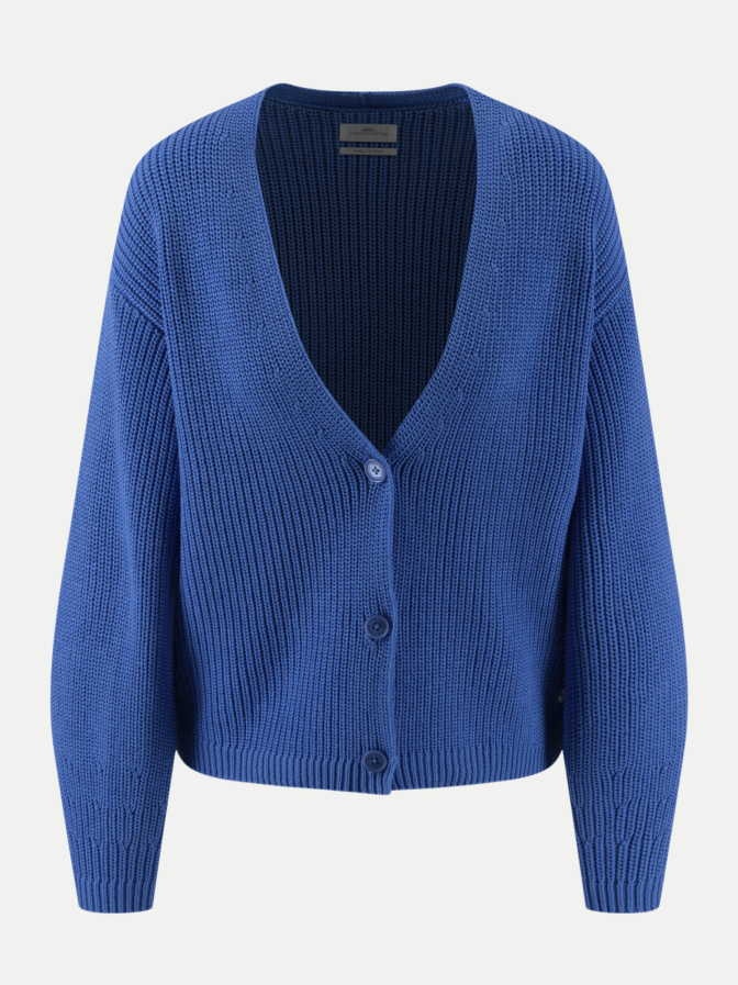 Fynch-Hatton Cardigan in Rippenstrick bei Robert Ley