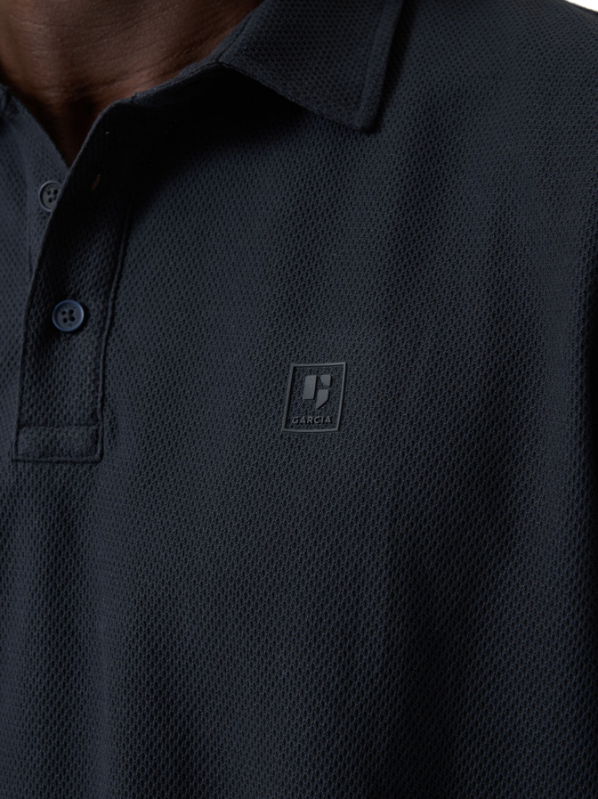 Garcia Pique Poloshirt mit Brustlogo bei Robert Ley