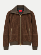 HUGO Wildlederjacke Laines 903-Brown Overflow bei Robert Ley
