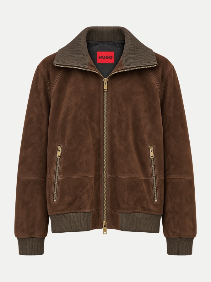 HUGO Wildlederjacke Laines bei Robert Ley