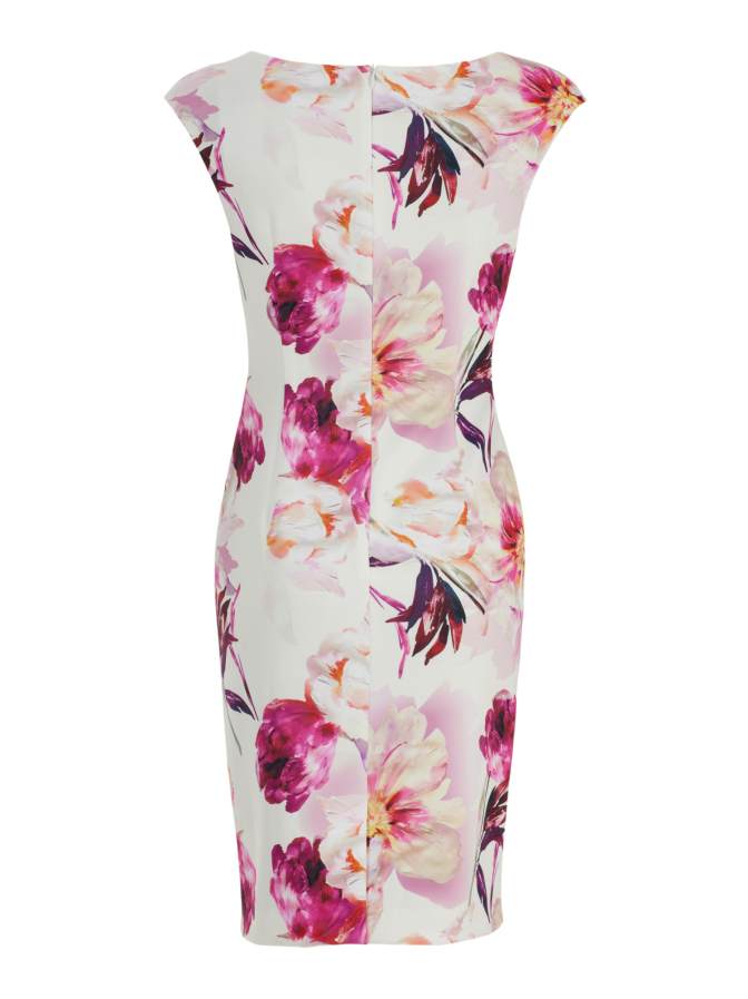 SWING Scuba-Tageskleid mit Drapierung bei Robert Ley