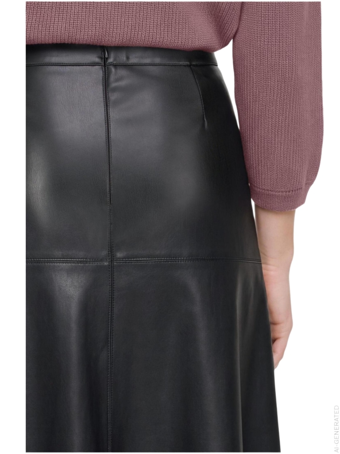 Betty Barclay Kunstlederrock Midi bei Robert Ley