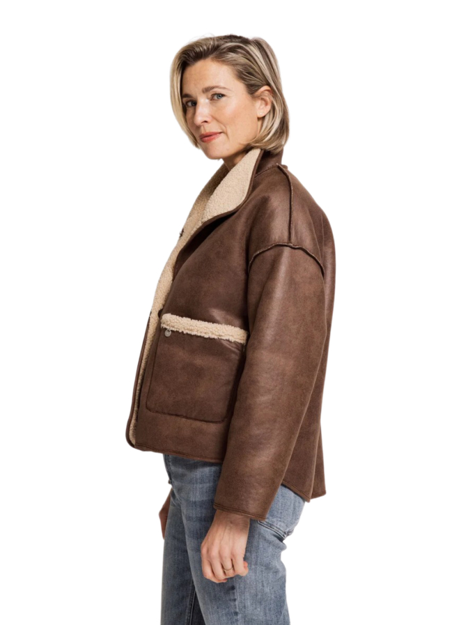 Zhrill Jacke ZHERAH  in Lammfelloptik bei Robert Ley