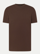 Strellson Basic T-Shirt Clark 204-Dark Brown 204 bei Robert Ley