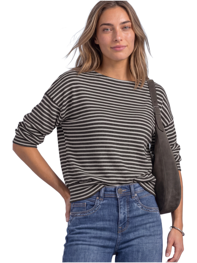 Street One Jerseyshirt mit Streifen-Muster bei Robert Ley