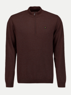 No Excess Troyer mit halbem Reißverschluss 042-Dark Brown bei Robert Ley