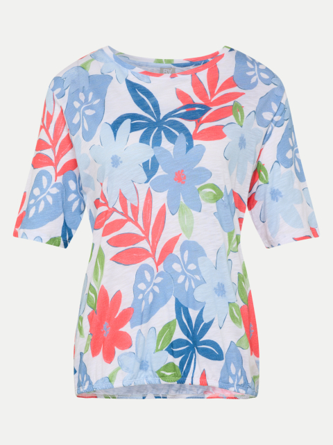 Rabe Moden T-Shirt mit floralem Allover- Print bei Robert Ley