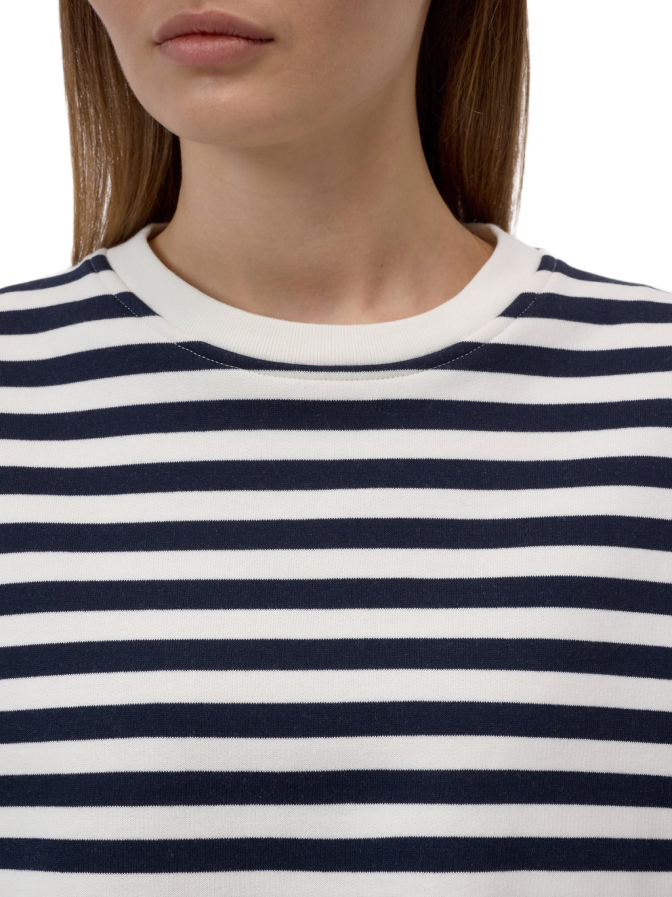 Closed Loose-Fit T-Shirt Gestreift bei Robert Ley