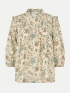 Dea Kudibal Rüschenbluse Line 5975 cinderella latte bei Robert Ley
