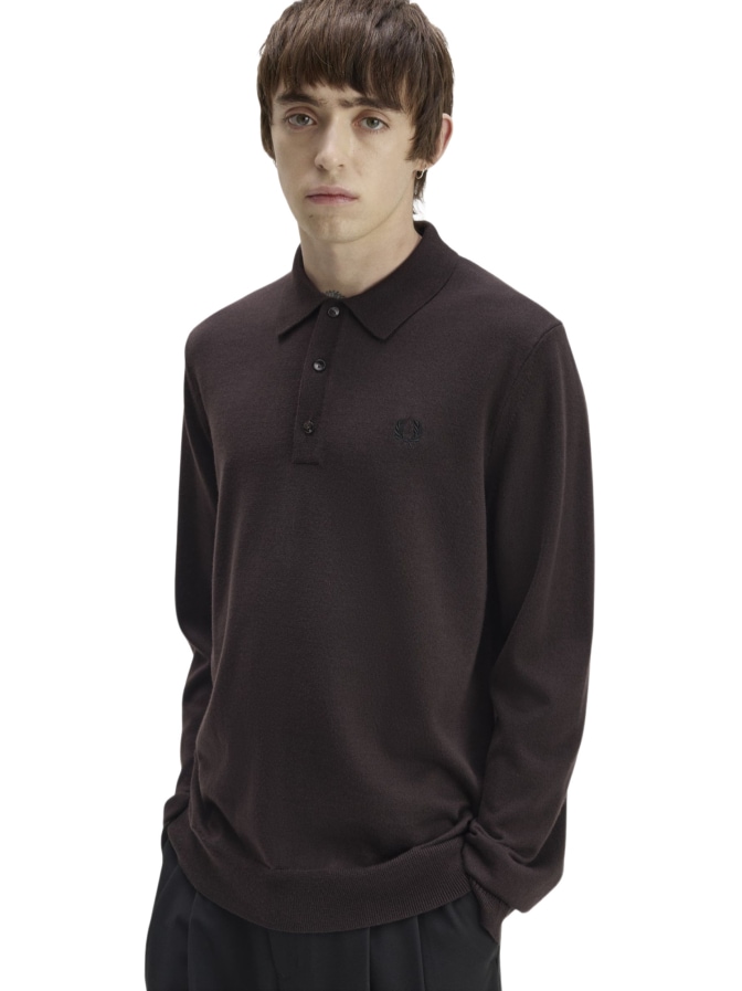Fred Perry Langarm-Poloshirt bei Robert Ley