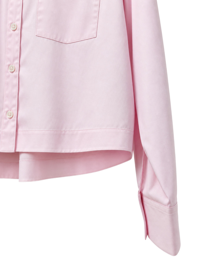 Robert Ley Verkürzte Hemdbluse bei Robert Ley