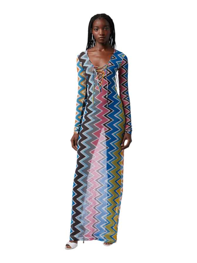 MISSONI Strandkleid mit Zickzackmuster bei Robert Ley
