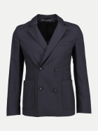 Officine Générale Blazer Leon dark-navy bei Robert Ley