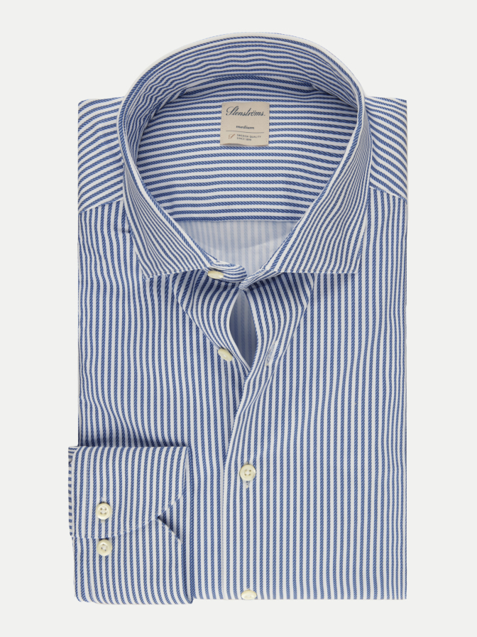 Stenströms Slim-Fit Jersey-Stretchhemd Slimline bei Robert Ley