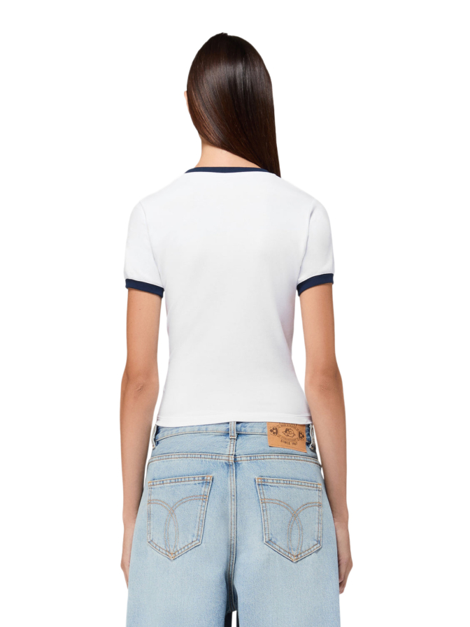 Fiorucci T-Shirt Popcorn Print Baby bei Robert Ley