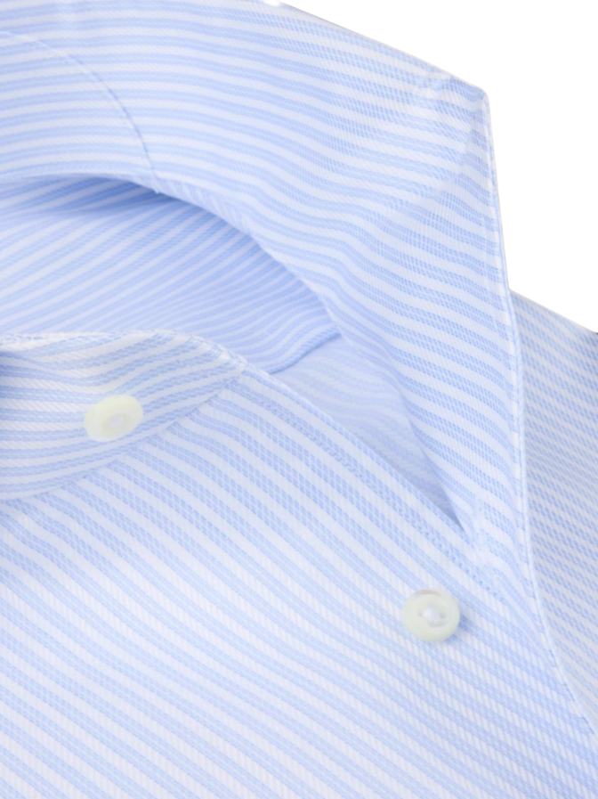 Stenströms Gestreiftes Twill-Hemd bei Robert Ley