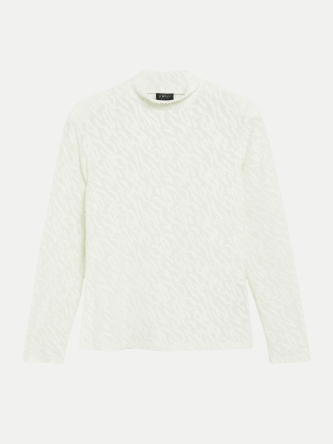 s.Oliver BLACK LABEL Strukturiertes Langarmshirt bei Robert Ley