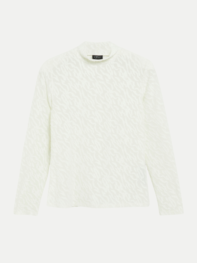 s.Oliver BLACK LABEL Strukturiertes Langarmshirt bei Robert Ley