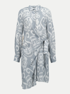BAZAR deluxe Hemdblusenkleid Ikat 179 azure bei Robert Ley