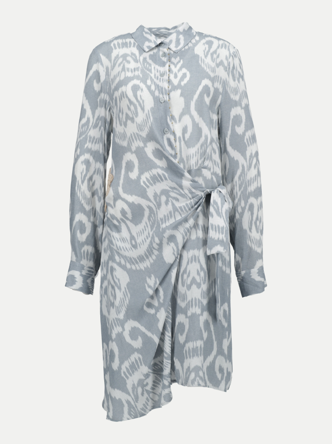 BAZAR deluxe Hemdblusenkleid Ikat bei Robert Ley
