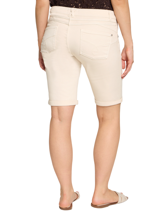 Cartoon Jeans-Bermudas mit Schmucksteinen bei Robert Ley
